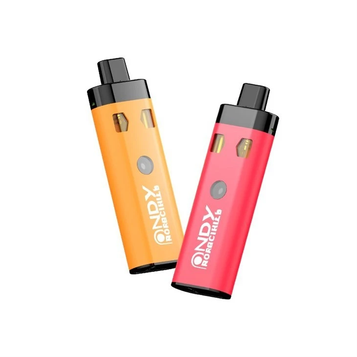 THC CBD Device Vape Dual Chamber Dual Flavors Vaping With Type-C Charger For 2ml Delta 8