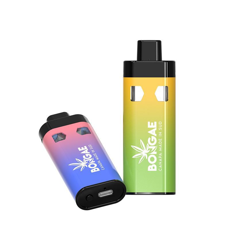 SAD destilat Hhc Vape OEM logo 1g+1g Živa smola za jednokratnu upotrebu Vape uređaj prazne debele uljne Vape olovke 2g